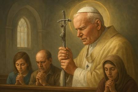 Atto di Fede con San Giovanni Paolo II nella vittoria della pace