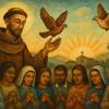 Preghiera comunitaria con San Francesco d'Assisi per diventare strumenti di pace