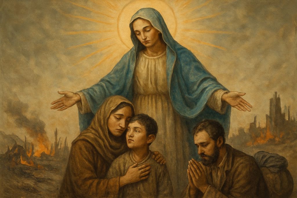 Salmo di fiducia per i Rifugiati che hanno perso tutto