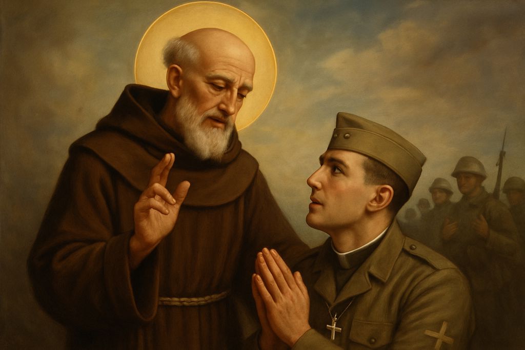 Intercessione a San Giovanni da Capestrano per i Cappellani Militari