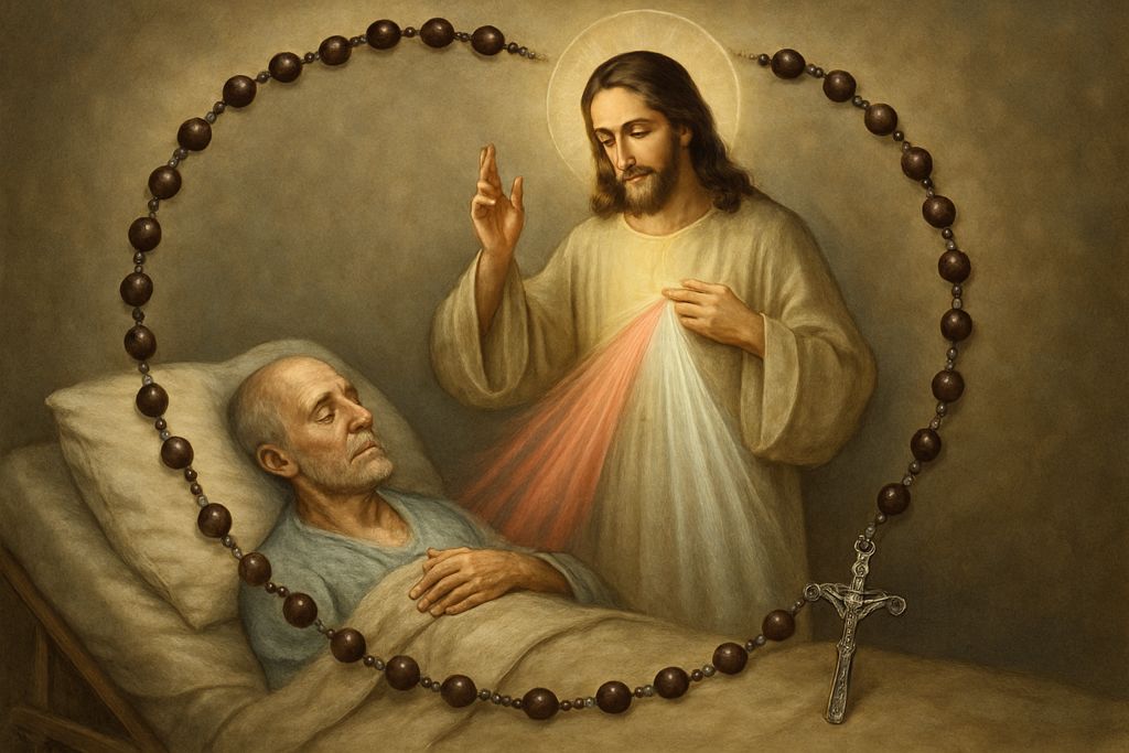 Coroncina alla Divina Misericordia per i moribondi in guerra