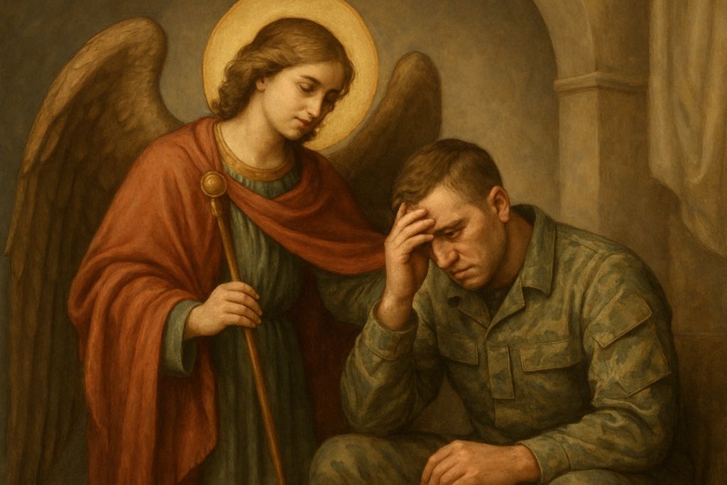 Intercessione per la guarigione dei militari tornati dalla guerra con traumi