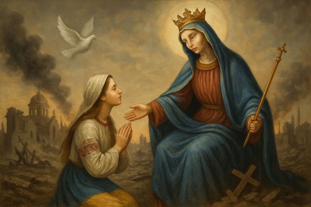 Preghiera alla Regina della Pace per l'Ucraina