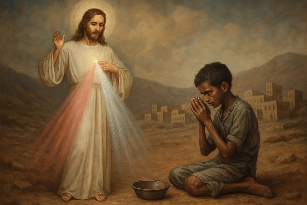 Supplica a Gesù Misericordioso per lo Yemen e la fine della fame