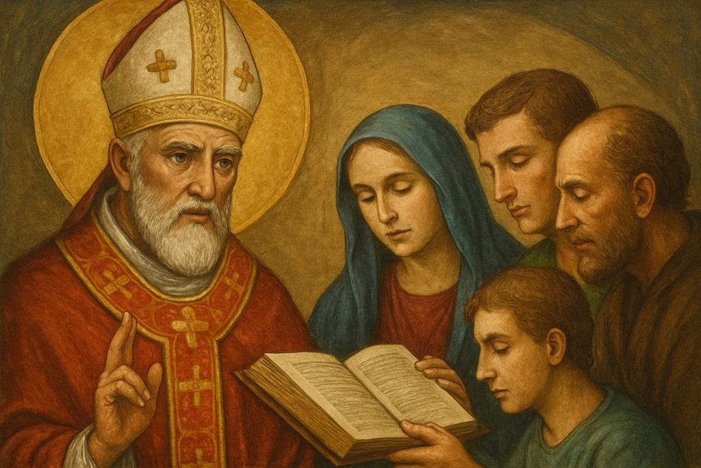 Invocazione a San Damaso I Papa per l'amore alla Parola di Dio