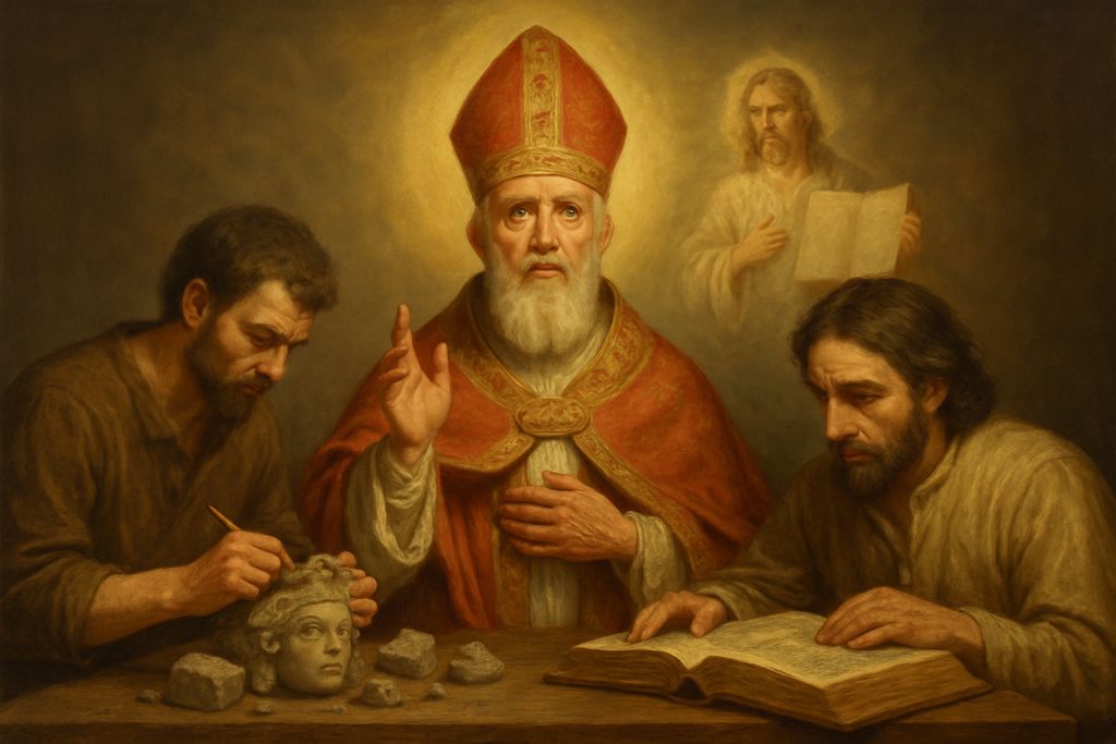 Intercessione a San Damaso I per gli Archeologi e Storici della Chiesa