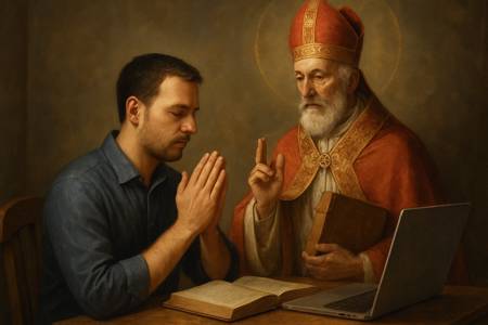 Preghiera a San Damaso I per i Bibliotecari