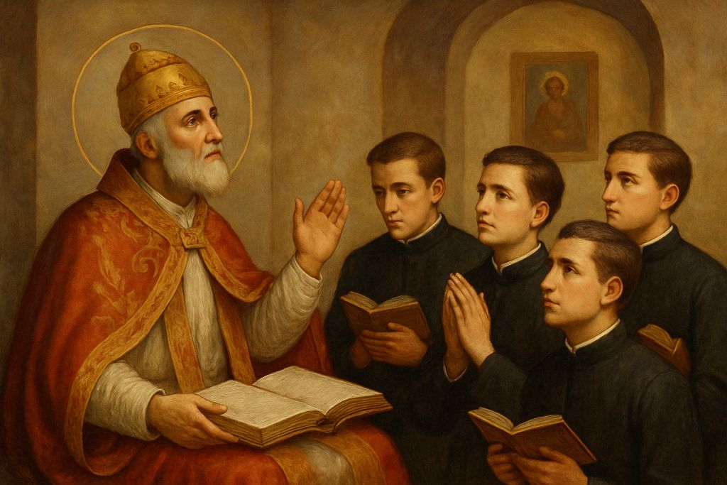 Triduo a San Damaso I per la formazione dei Seminaristi