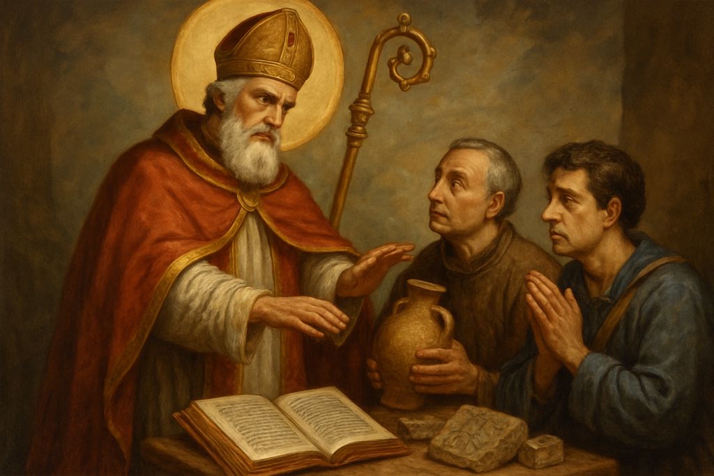 Supplica a San Damaso per la protezione del patrimonio cristiano