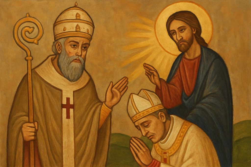 Intercessione a San Damaso per la conversione di chi attacca il Papa