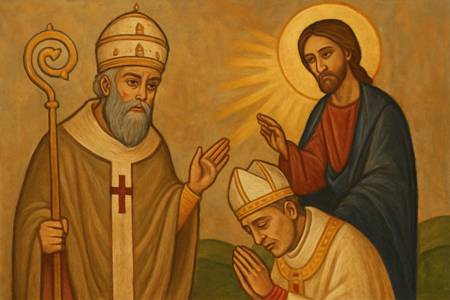 Intercessione a San Damaso per la conversione di chi attacca il Papa