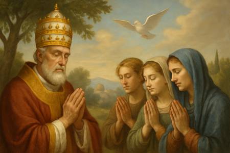 Preghiera a San Damaso per la pace dopo le contese