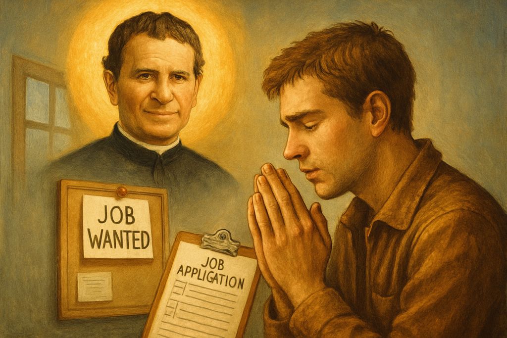 Preghiera a San Giovanni Bosco per i Giovani che cercano il primo lavoro