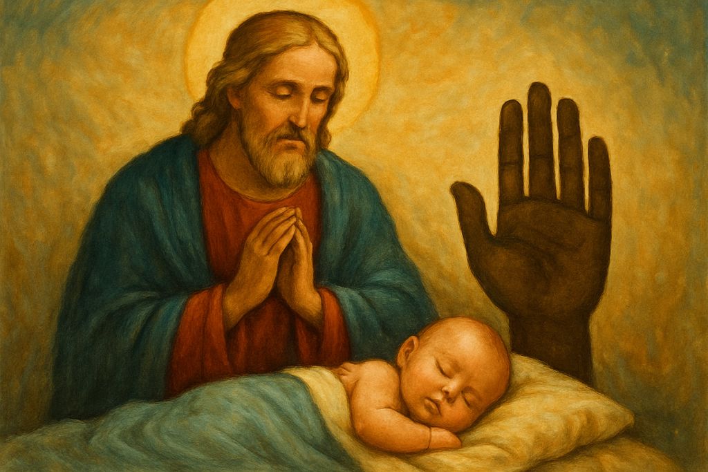 Offerta del giorno a Dio per i diritti umani sul posto di lavoro