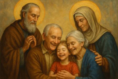 Dialogo semplice con i Santi Gioacchino e Anna per i Nonni