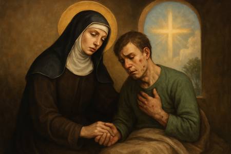 Lamento a Dio con Santa Liduina per chi soffre di malattie rare