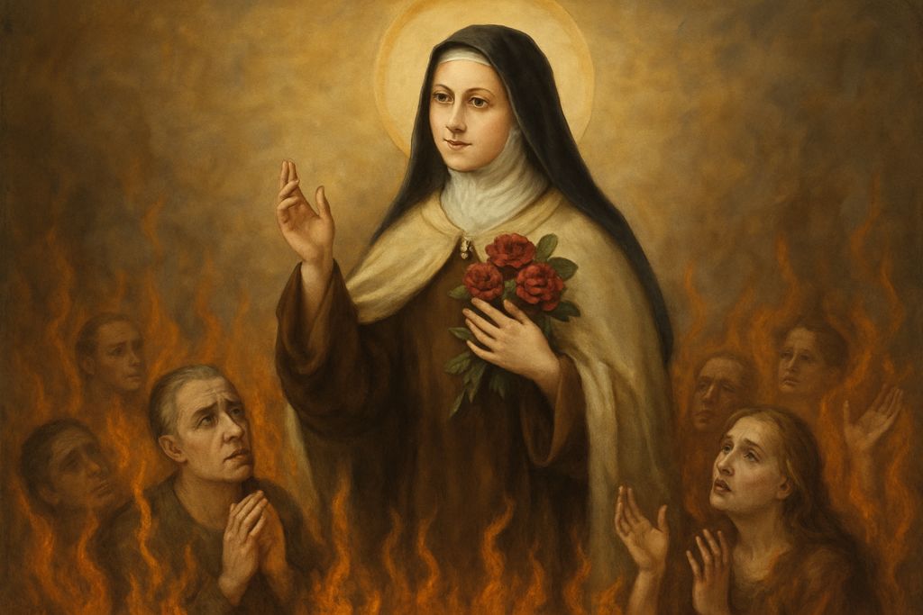 Dialogo semplice con Santa Teresina per le Anime del Purgatorio