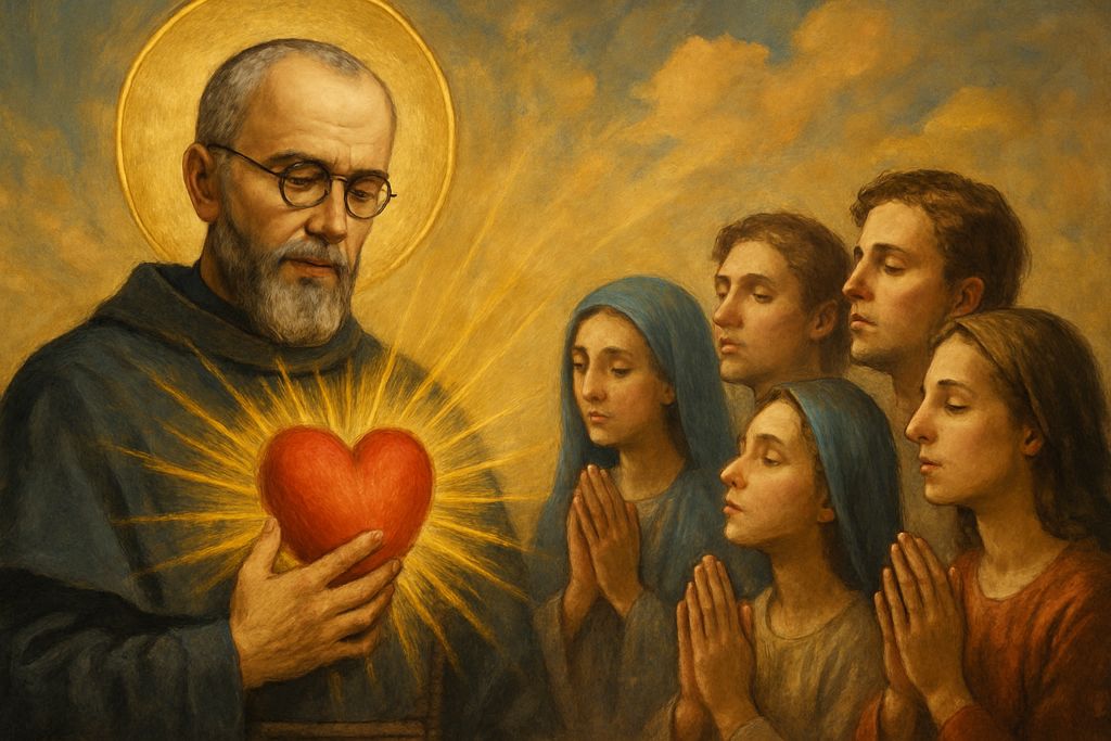 Preghiera intensa a San Massimiliano Kolbe per il dono totale di sé