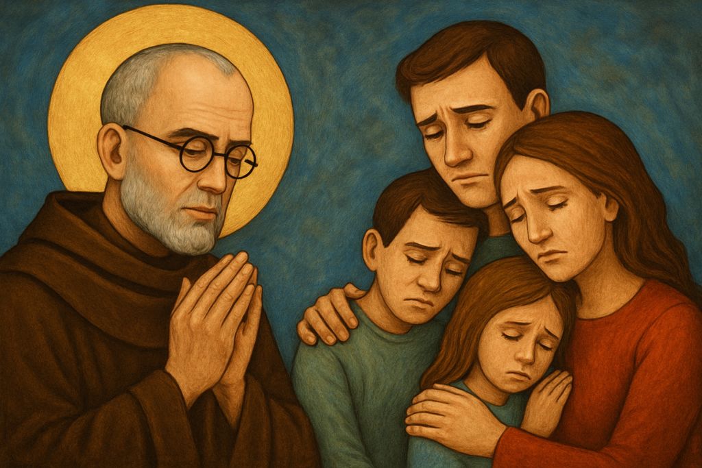 Dialogo semplice con San Massimiliano Kolbe per le Famiglie in difficoltà