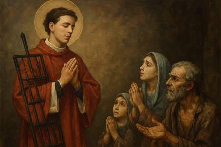 Atto di Fede nel valore dei poveri con San Lorenzo