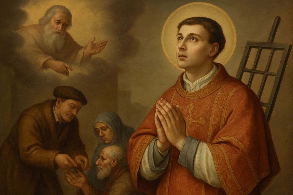 Supplica a San Lorenzo per la generosità dei Benefattori