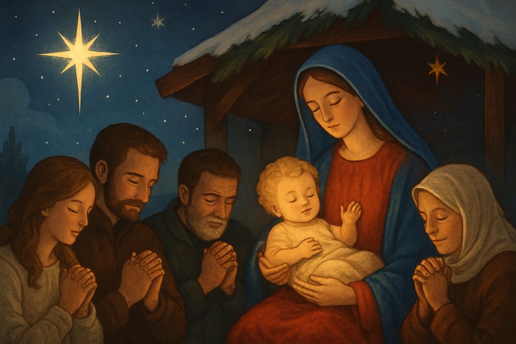 Compieta nella Vigilia di Natale per preparare il cuore all'attesa