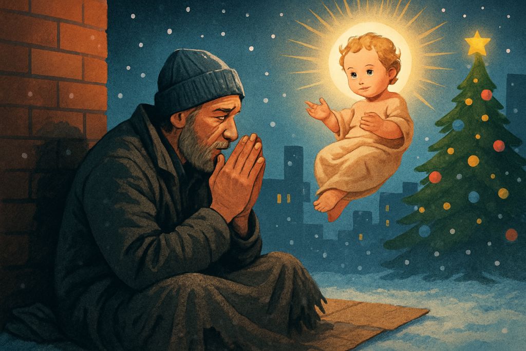 Invocazione a Gesù Bambino per i Senza dimora nel giorno di Natale