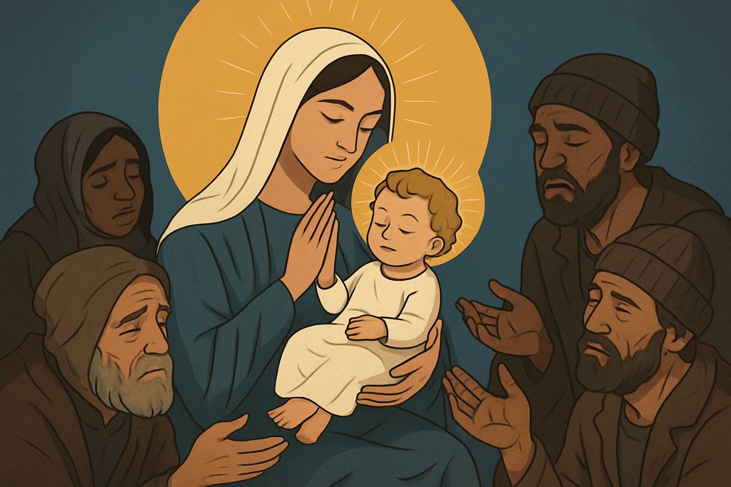 Meditazione guidata sulla povertà della grotta di Betlemme