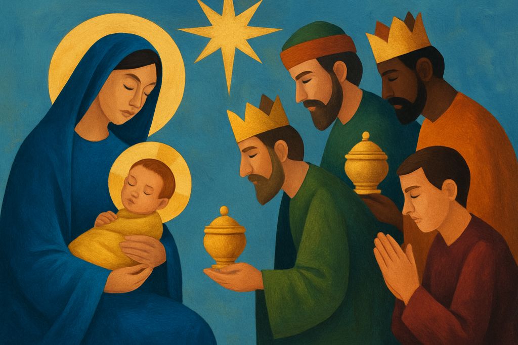 Offerta dell'oro, dell'incenso e della mirra della nostra vita