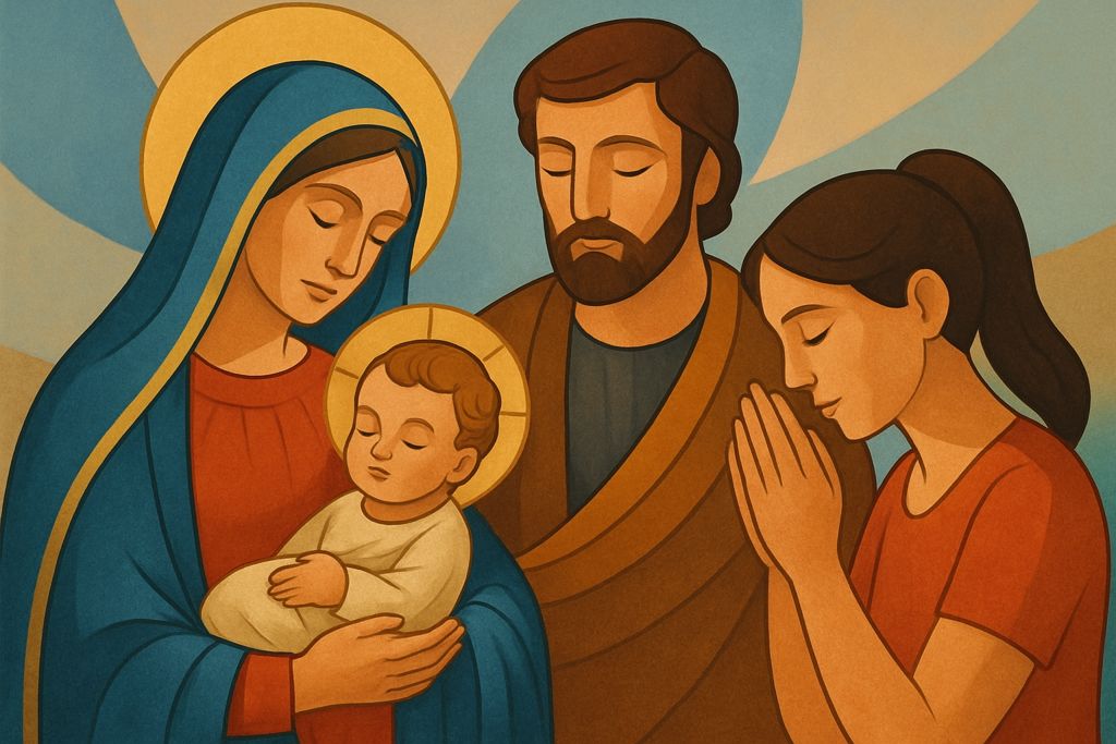 Supplica a Maria, madre della Sacra Famiglia, per tutte le madri