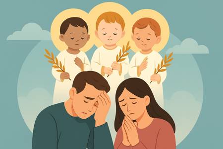 Intercessione ai Santi Innocenti per i Genitori che hanno perso un figlio