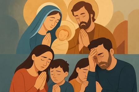 Supplica alla Sacra Famiglia per le famiglie in crisi o separate