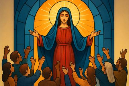 Solenne preghiera a Maria, Santissima Madre di Dio