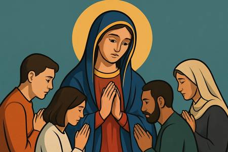 Supplica a Maria, Madre di Dio, per l'inizio del nuovo anno