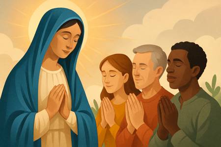 Ringraziamento a Maria, Madre di Dio, per l'anno trascorso