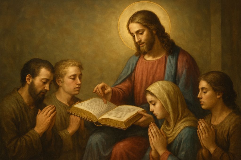 Supplica a Gesù Maestro per un anno di crescita spirituale