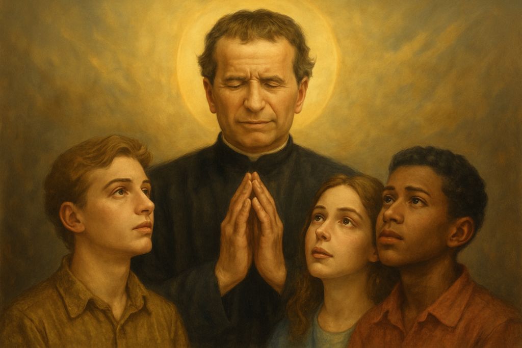 Invocazione a San Giovanni Bosco, padre e maestro dei giovani