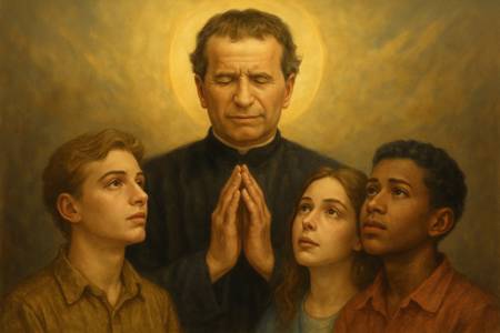 Invocazione a San Giovanni Bosco, padre e maestro dei giovani