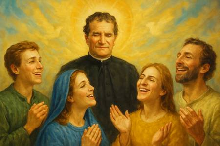 Preghiera per la gioia cristiana sull'esempio di San Giovanni Bosco