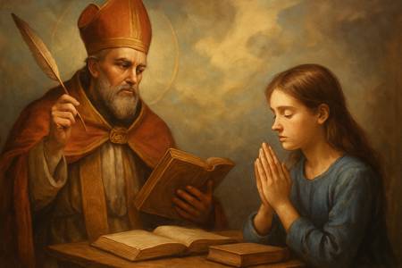 Supplica a Sant'Agostino, Dottore della Grazia, per gli Studenti