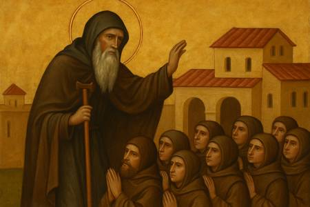 Intercessione a Sant'Antonio Abate per i Monaci e gli eremiti