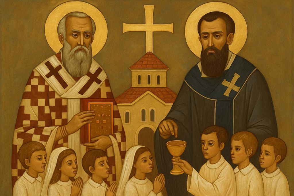 Preghiera ai Santi Basilio e Gregorio per l'unità della Chiesa