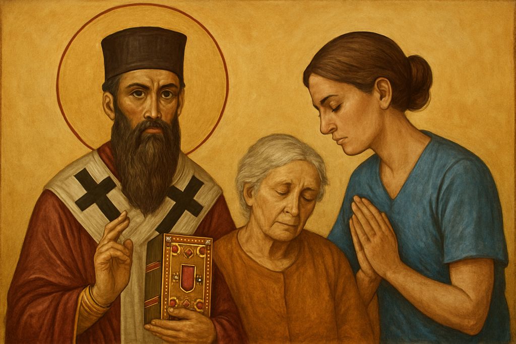 Invocazione a San Basilio Magno per chi assiste i malati