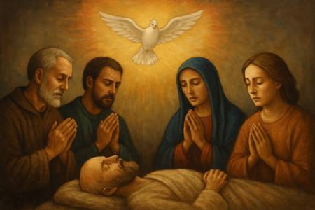 Invocazione allo Spirito Santo con i Santi Basilio e Gregorio