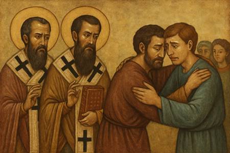 Esame di coscienza sull'amore fraterno con Basilio e Gregorio