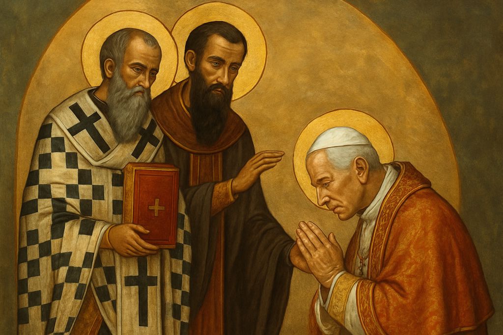 Preghiera per i leader della Chiesa con i Santi Basilio e Gregorio