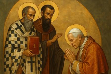 Preghiera per i leader della Chiesa con i Santi Basilio e Gregorio