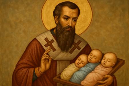 Offerta del giorno con San Basilio per santificare il lavoro