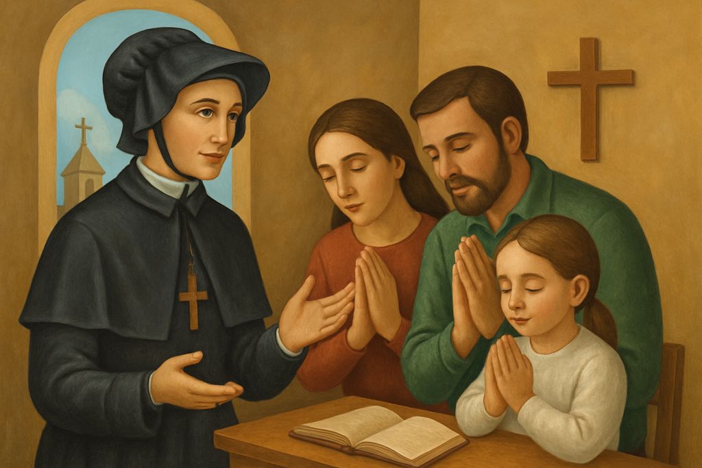 Dialogo semplice con Santa Elisabetta Anna Seton sull'Educazione Cristiana dei figli