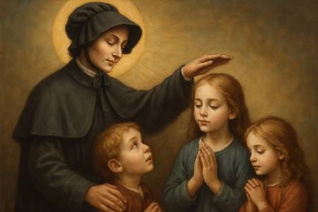 Benedizione dei figli con l'intercessione di Santa Elisabetta Anna Seton